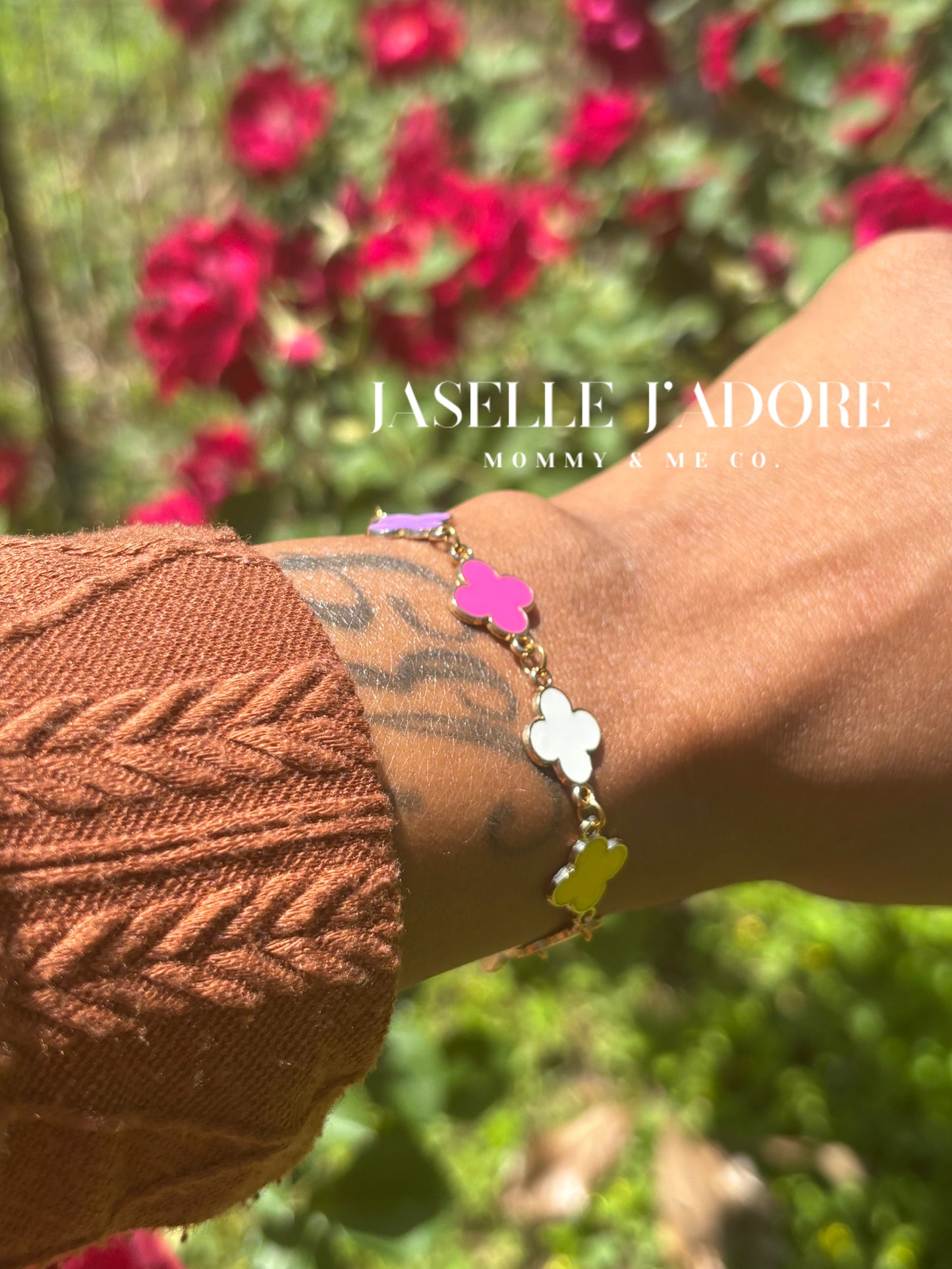 Spring Clover Bracelet (Preteen/Adult)