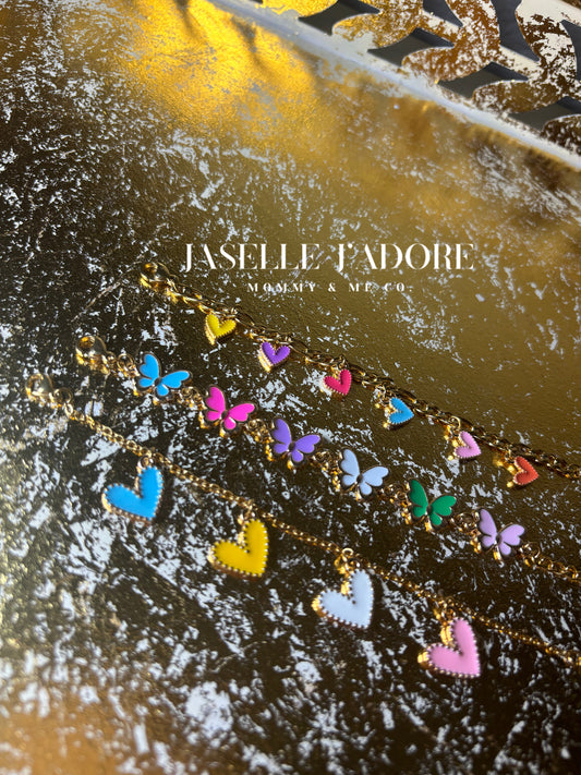 Colorful Kids Charm Bracelet