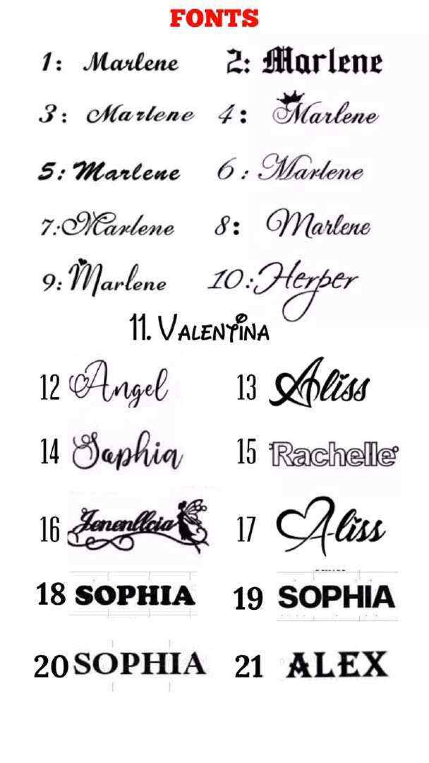 Single Name Necklace